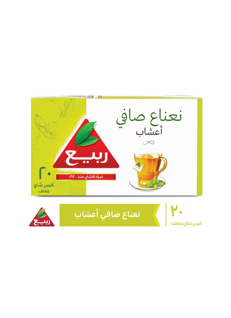 Rabea tea Pure Mint Tea 20 Teabags (36g) - Image 4